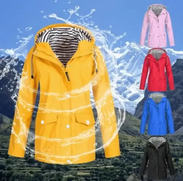 (Clearance Sale⚡) Women Waterproof And Windproof Jacket