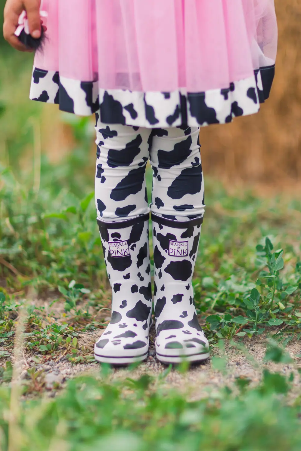 Pink Cow Costume - 5 Piece Set