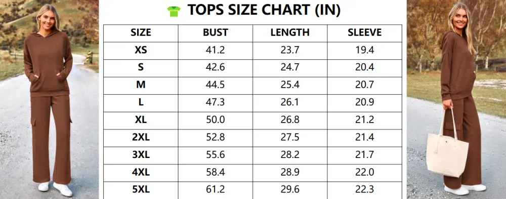 Womens Fall Outfit 2-Piece Knitted Sets