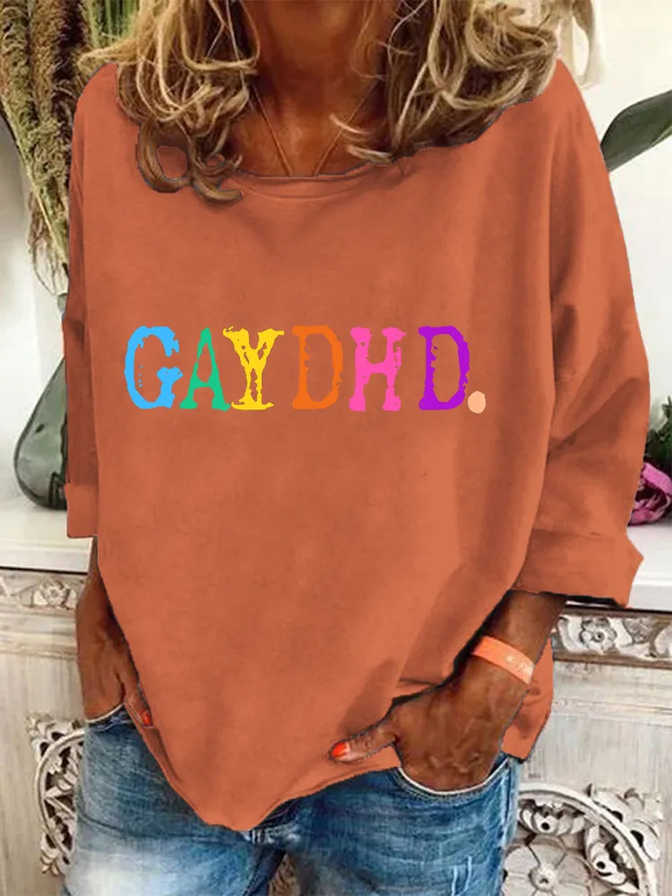 Women'S Gaydhd V-Neck Short-Sleeved T-Shirt