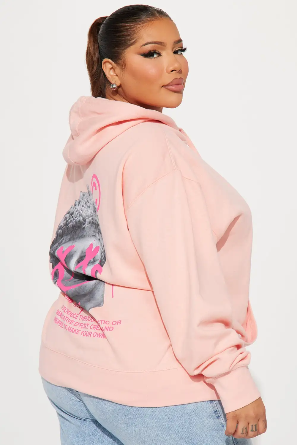 Create Art Hoodie - Pink