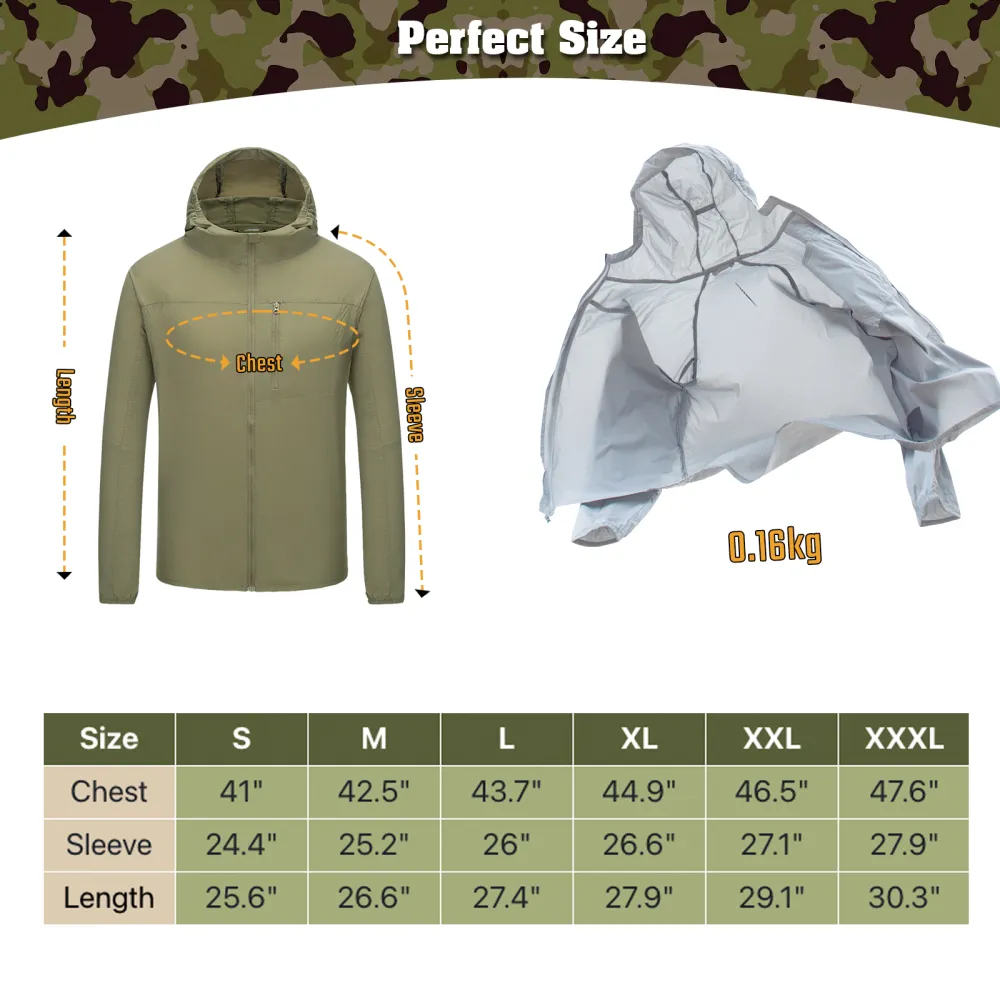 Explorer-2 Hooded Sunscreen Tactical Shirt | Waterproof | Lightweight