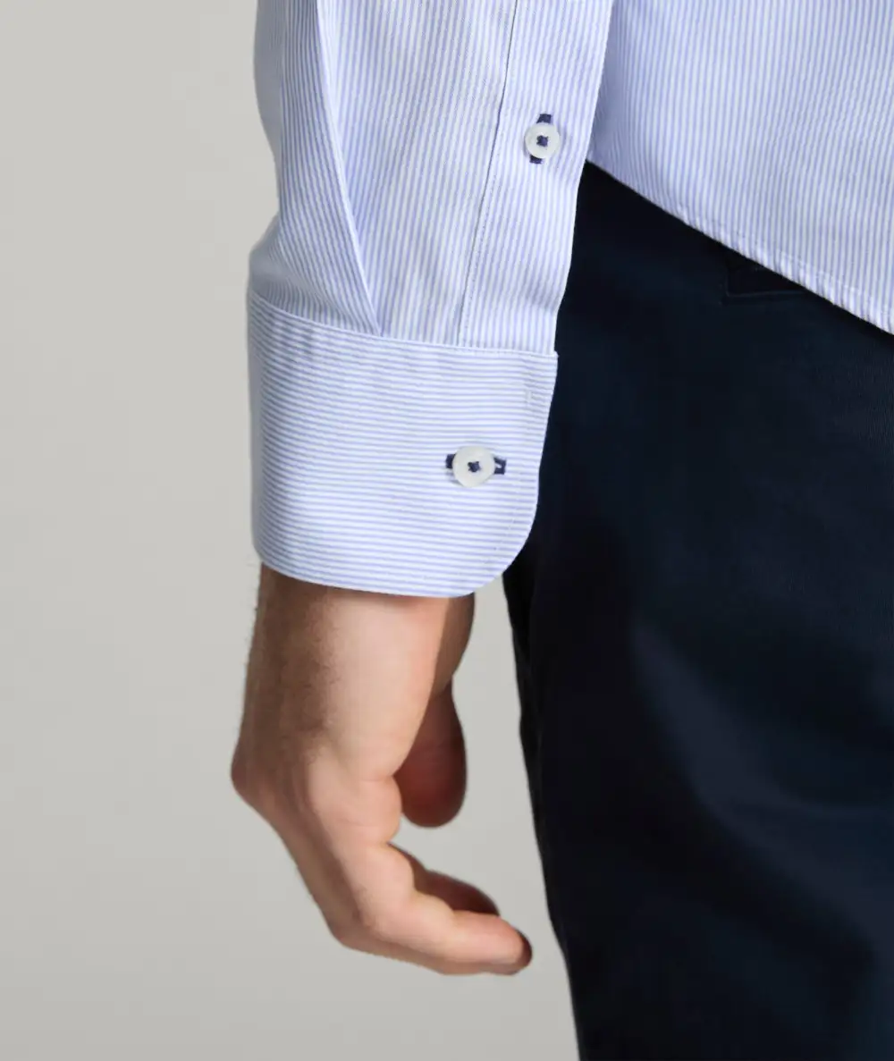 Wrinkle-Free Bordeaux Shirt