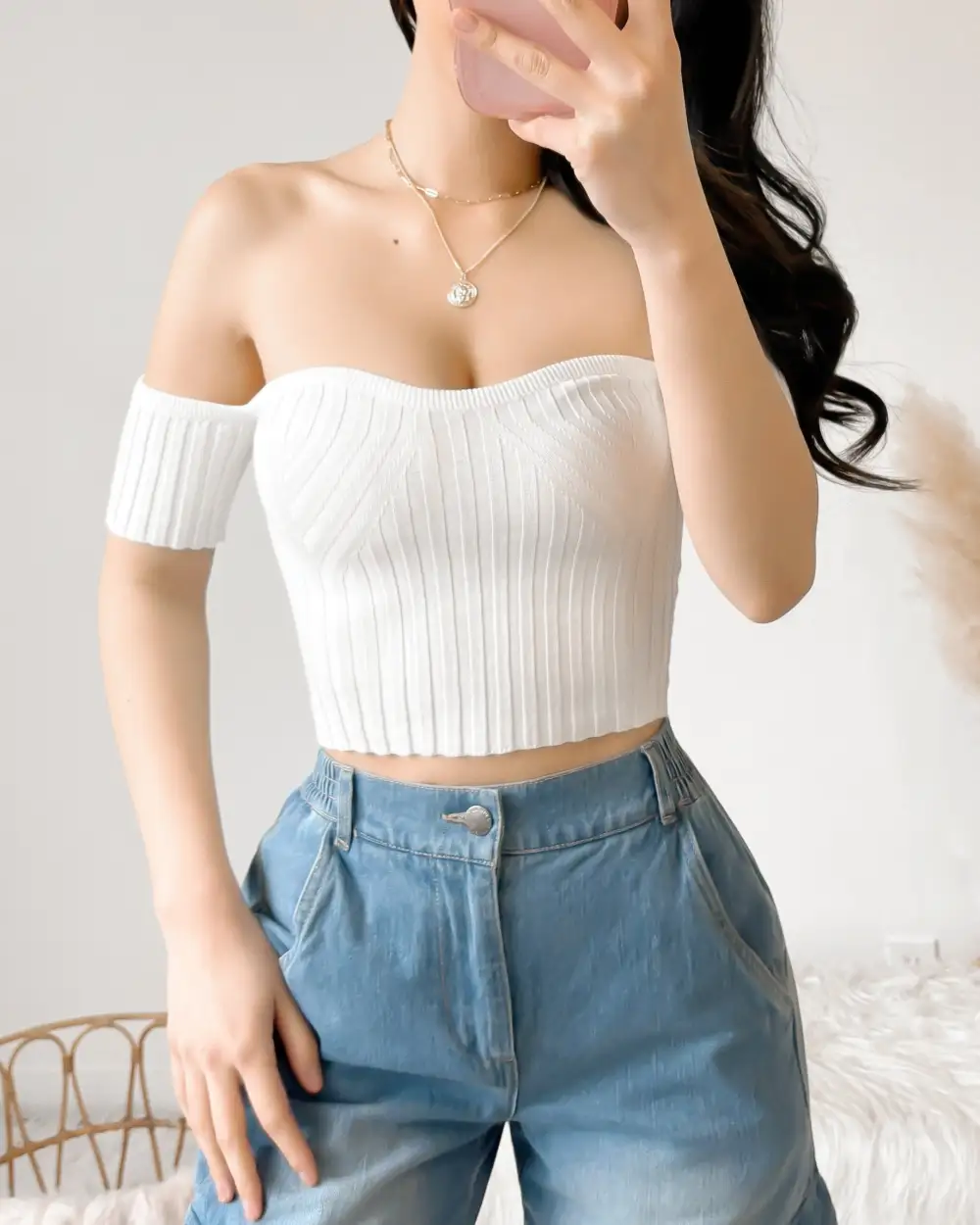 MIA OFF SHOULDER TOP (BLACK)