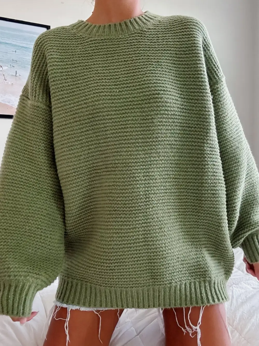OVERSIZED CHUNKY SWEATER