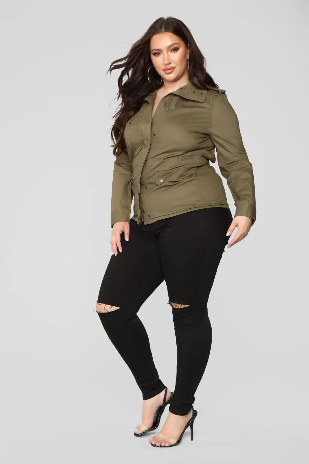 Combat Jacket - Olive