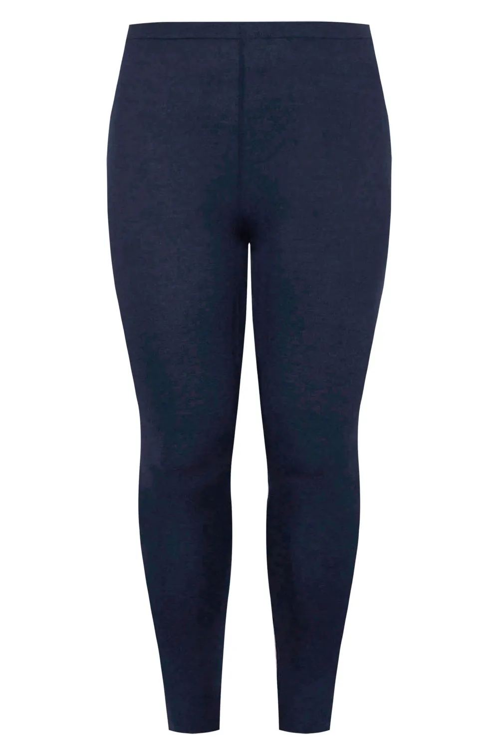 YOURS FOR GOOD RECYCLED Curve Black Stretch Viscose Leggings