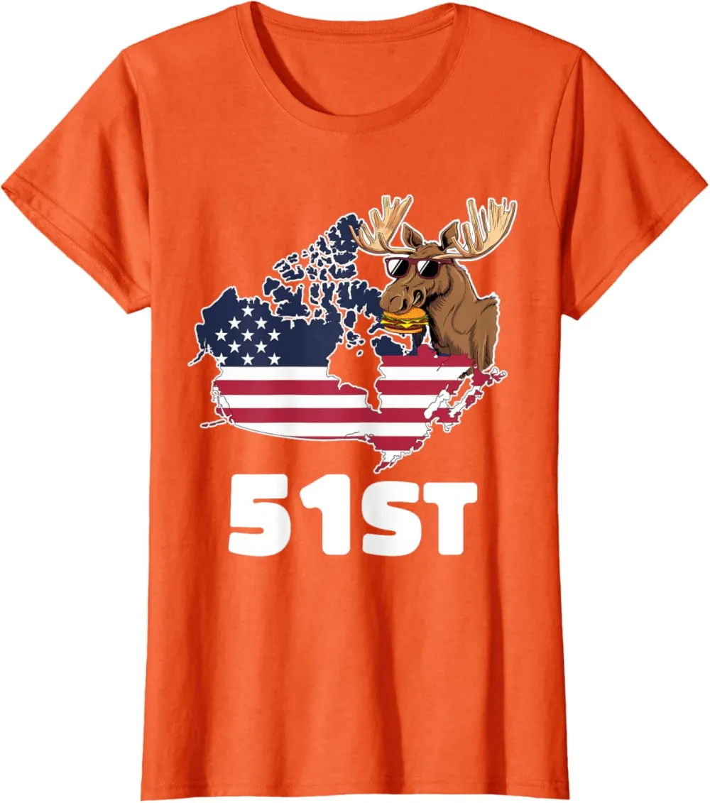 Canada 51st US state - Funny United States Buying Canada T-Shirt