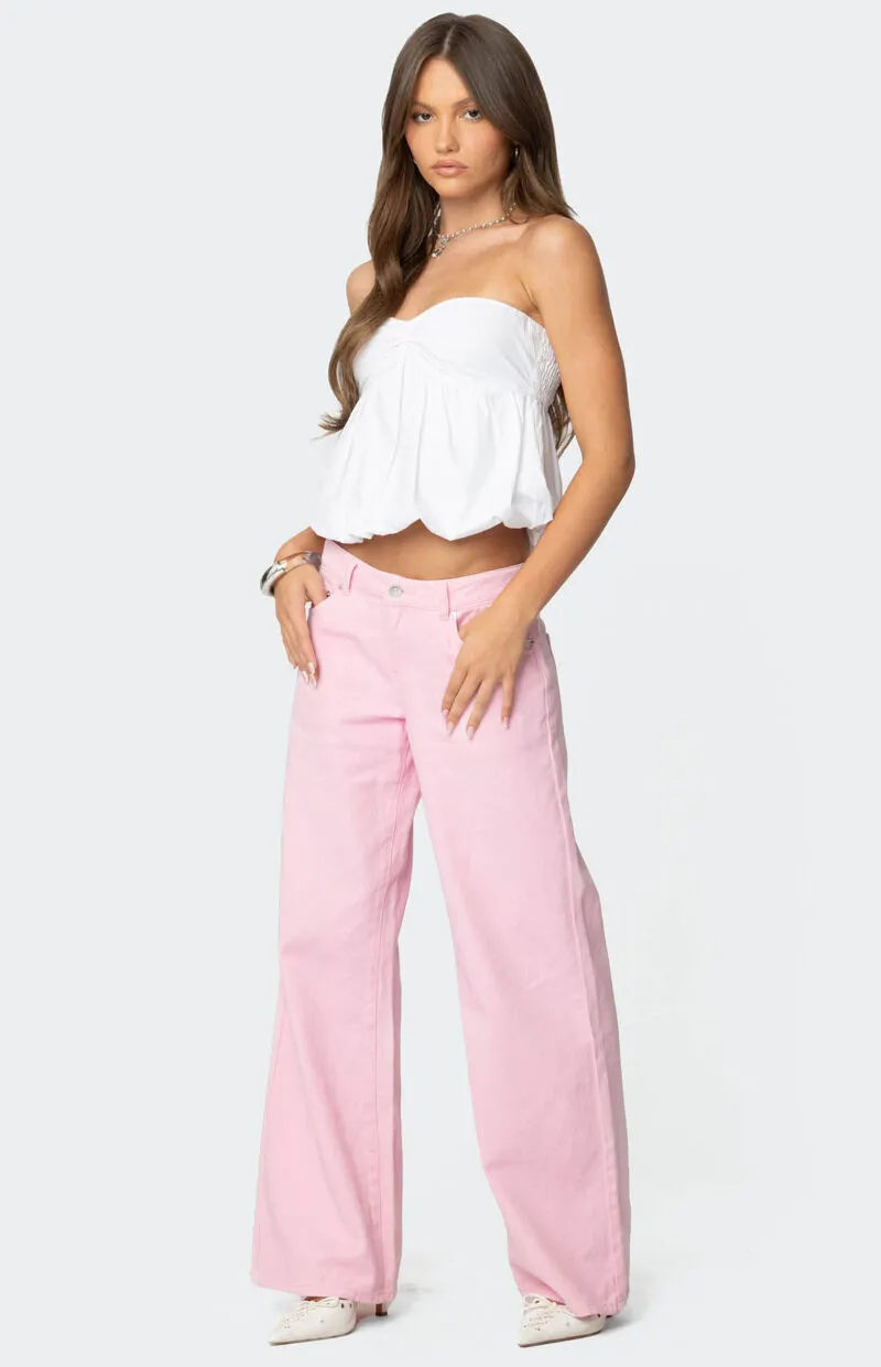 Edikted Roman Low Rise Slouchy Jeans