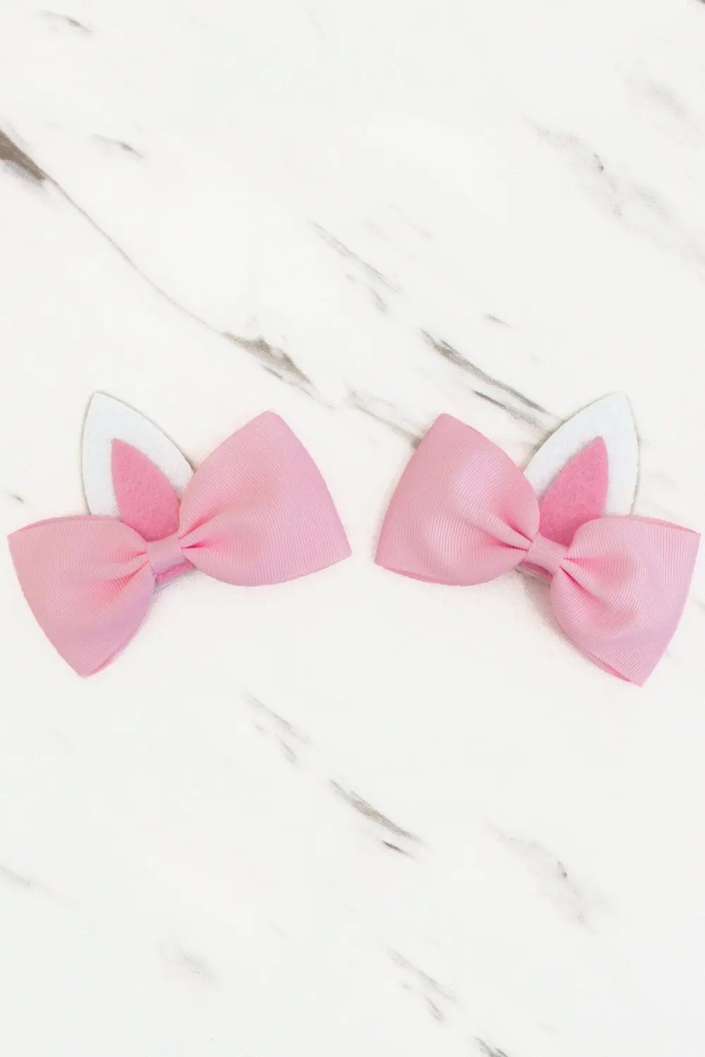 2 PACK - Sweet Bunny Ears Bow Set