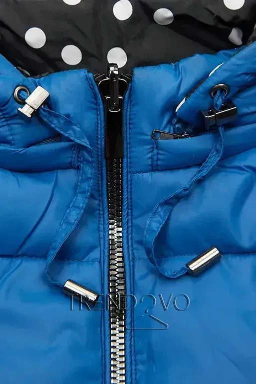 Ladies double-sided parka coat