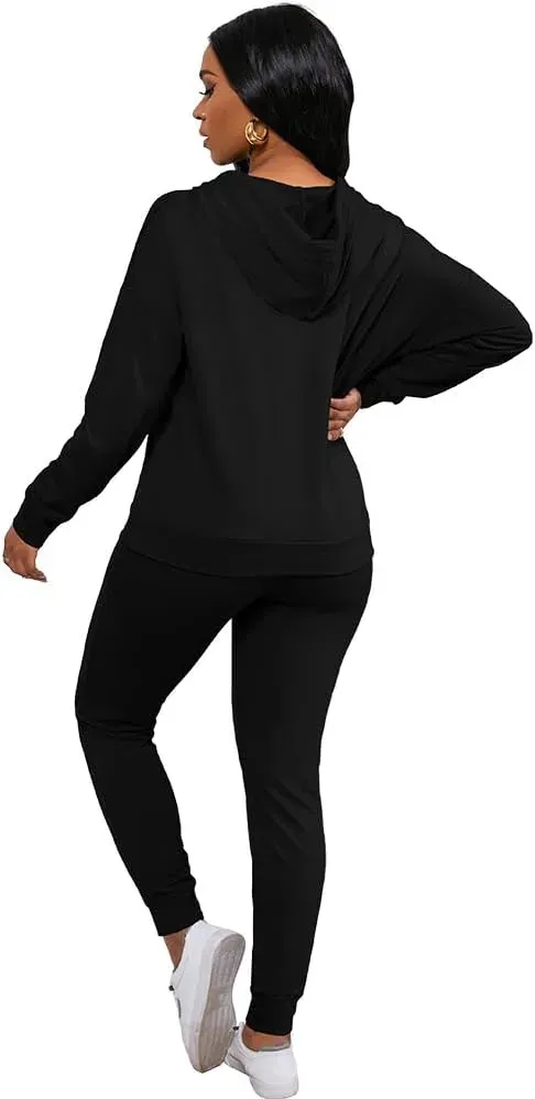 Two Piece Outfits For Women Jogging Suits Casual Sweatsuits Jogger