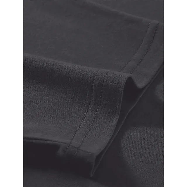 Women's T shirt Tee Cotton 100% Cotton Butterfly Heart pea green Black White Basic Print Short Sleeve Home Daily Date Basic Round Neck Regular Fit T-shirt Sleeve Summer