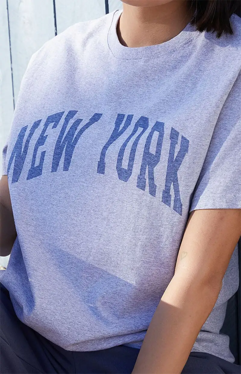 John Galt Gray New York T-Shirt