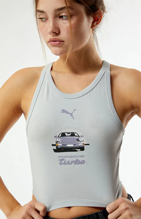 Puma Vintage Porsche Turbo Crop Top