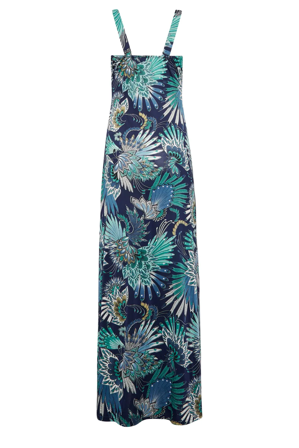 LTS Tall Black Floral Print V-Neck Sleeveless Maxi Dress