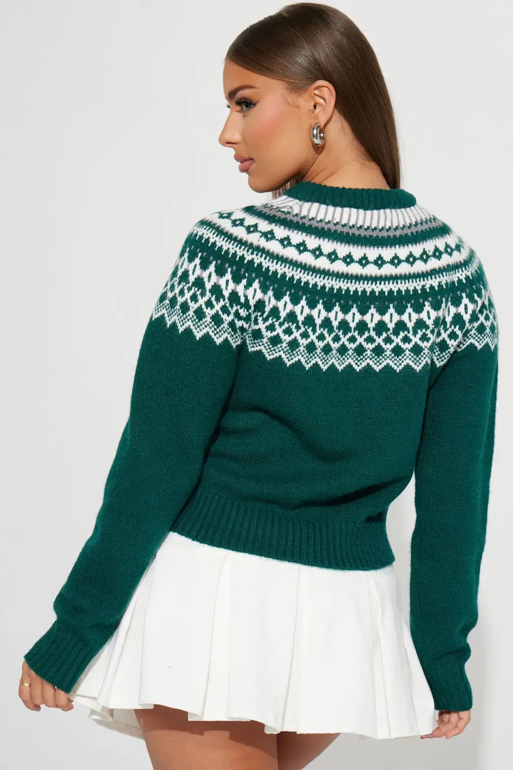 Winter Spirit Sweater - Hunter