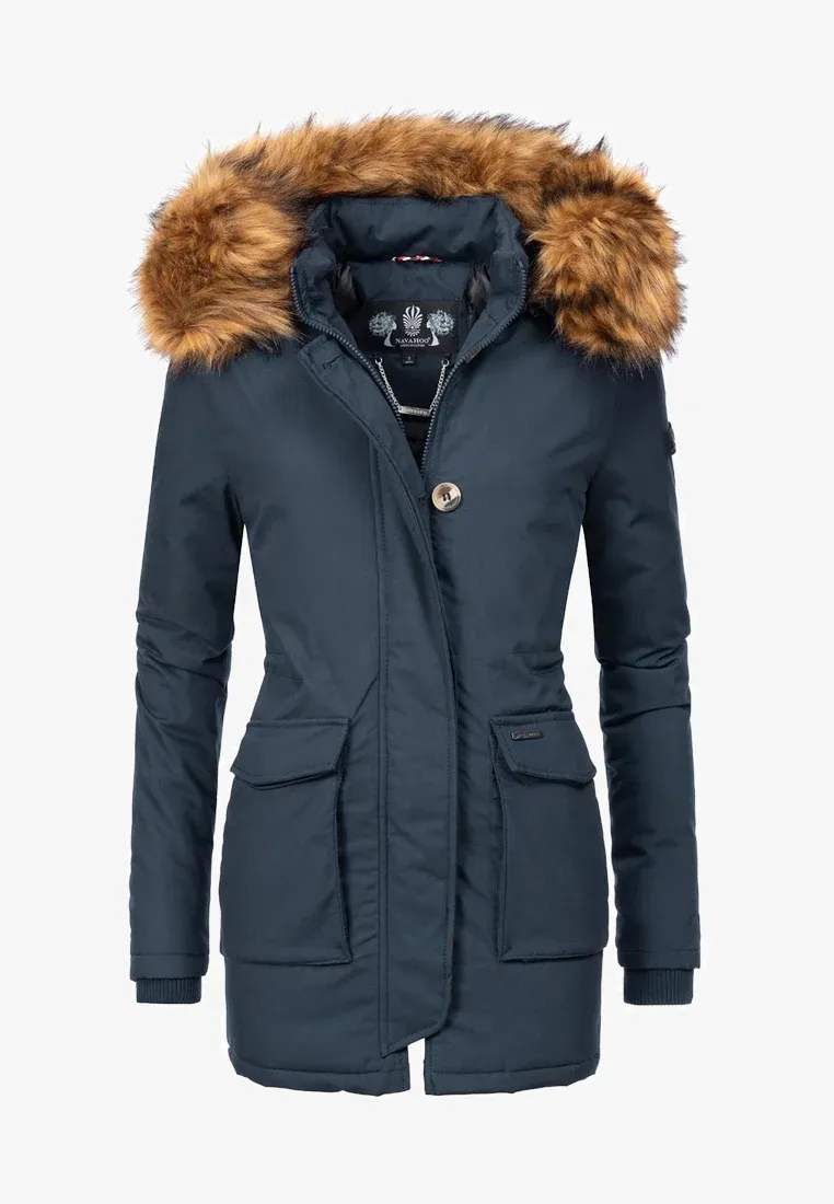 Women's windproof parka Pink