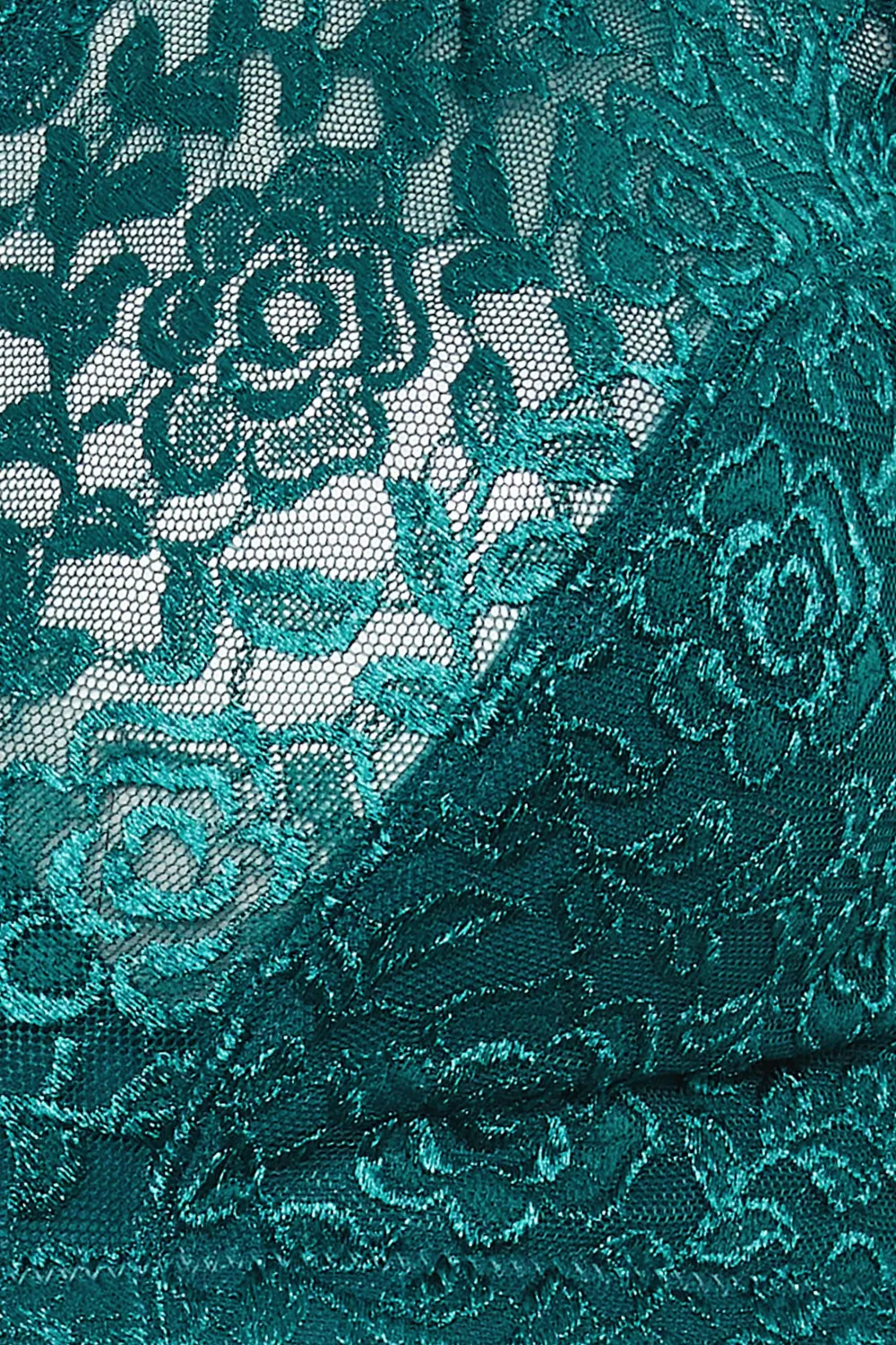 YOURS Dark Purple Hi Shine Lace Non-Padded Non-Wired Full Cup Bra