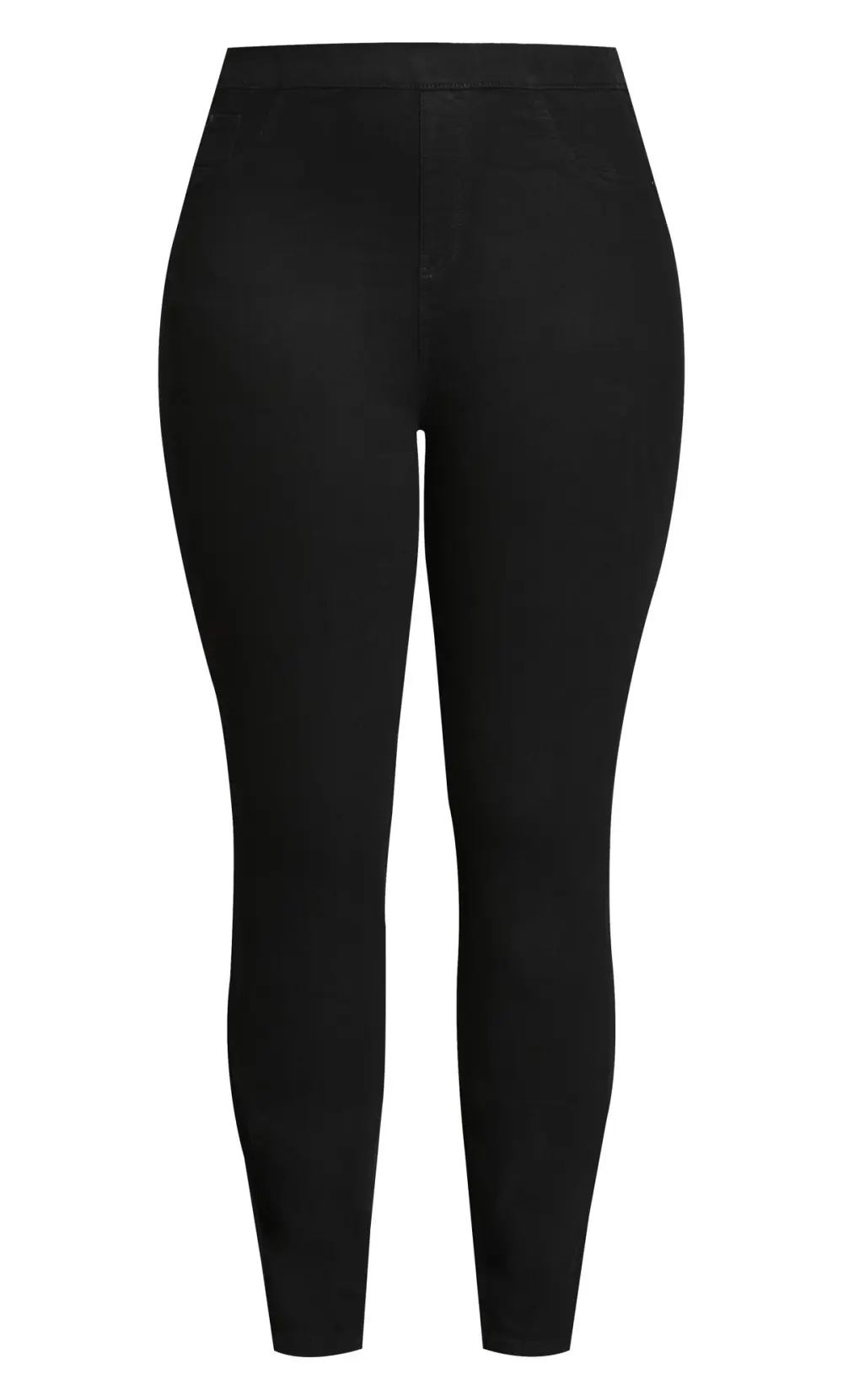 Evans Black Denim Jegging Black
