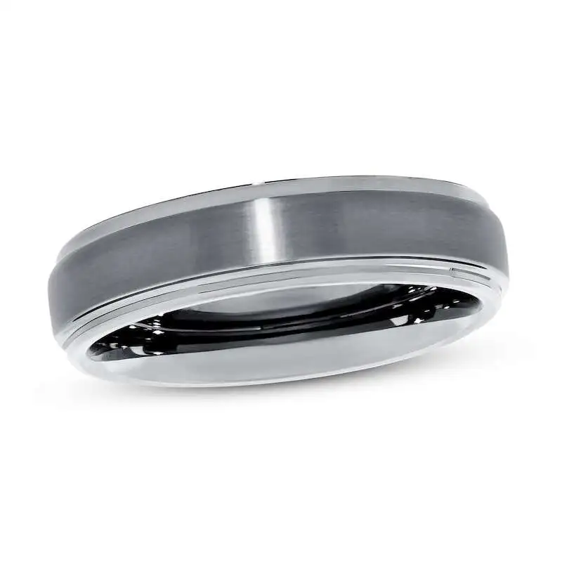 Wedding Band Tungsten 6mm