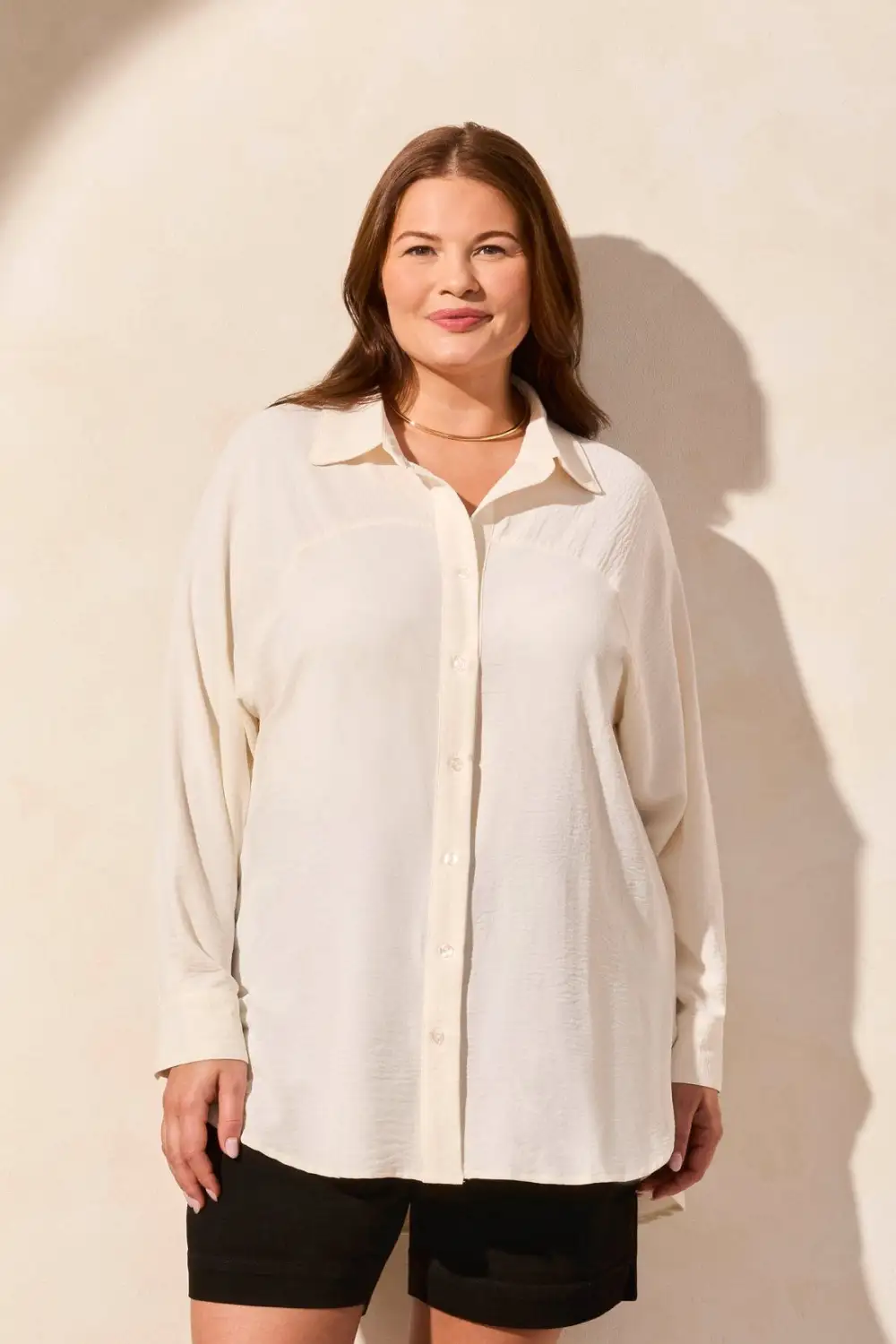 Airflow Raglan Sleeve Shirt-Cocomilk