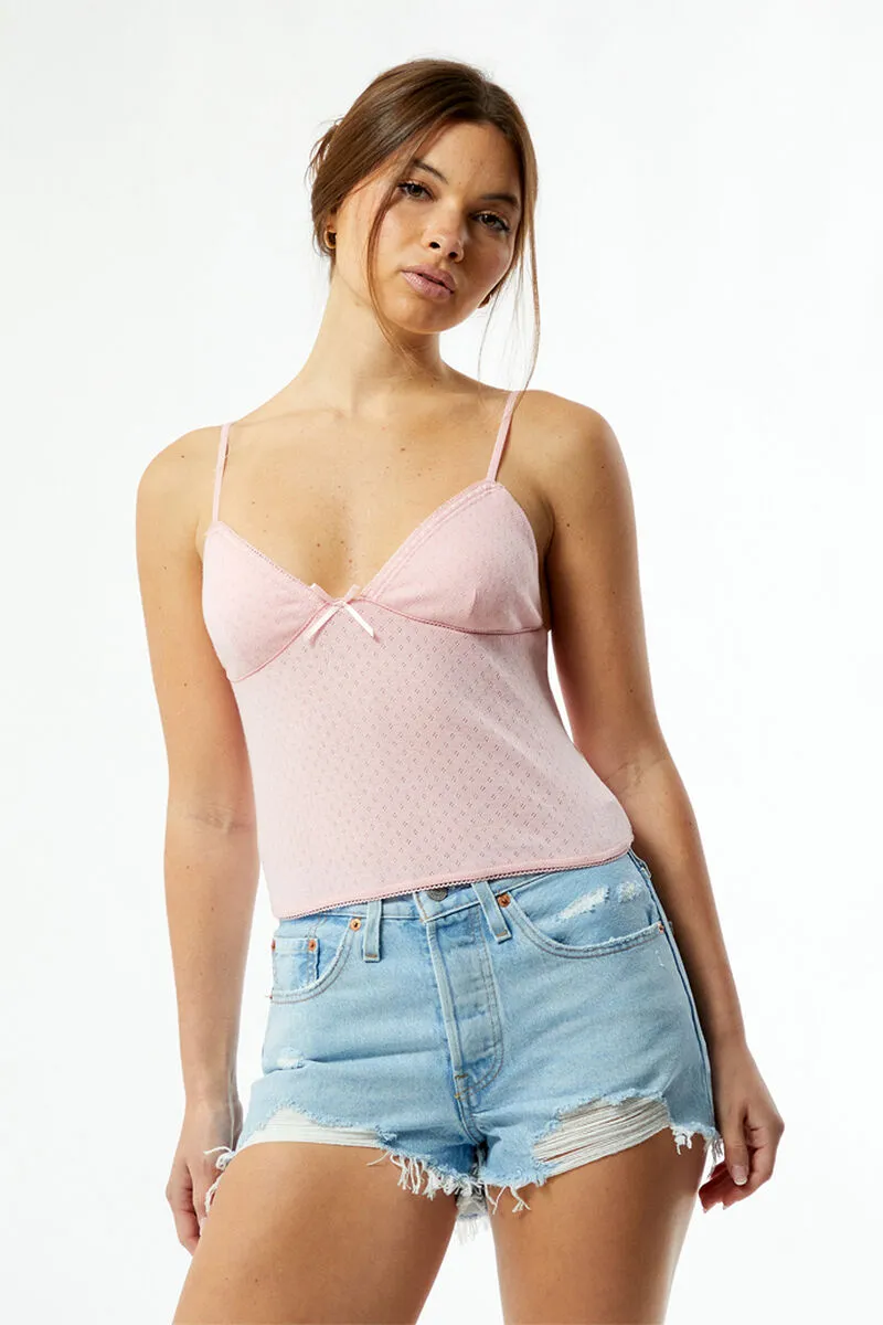 Levi's 501 Light Blue Frayed Denim Shorts