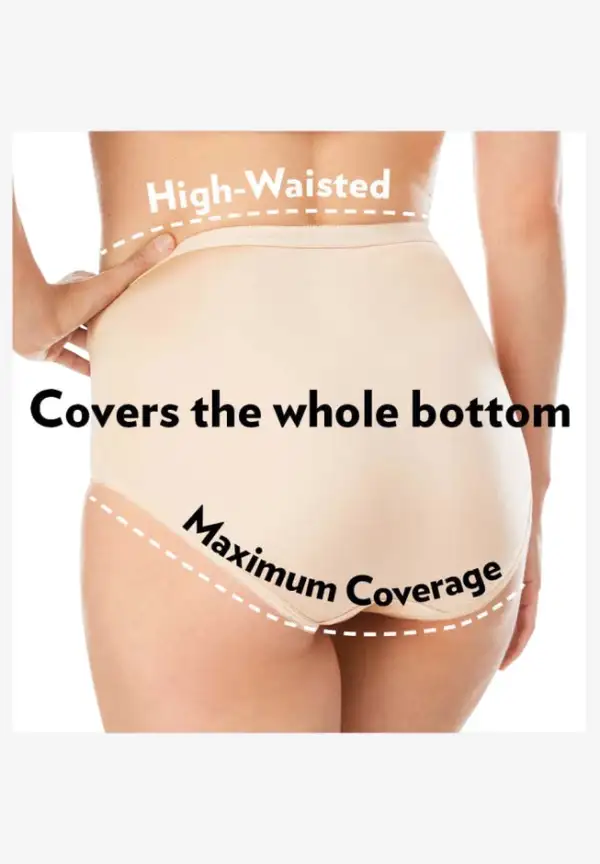 Full Coverage Stretch Cotton Color Block Brief 3-Pack