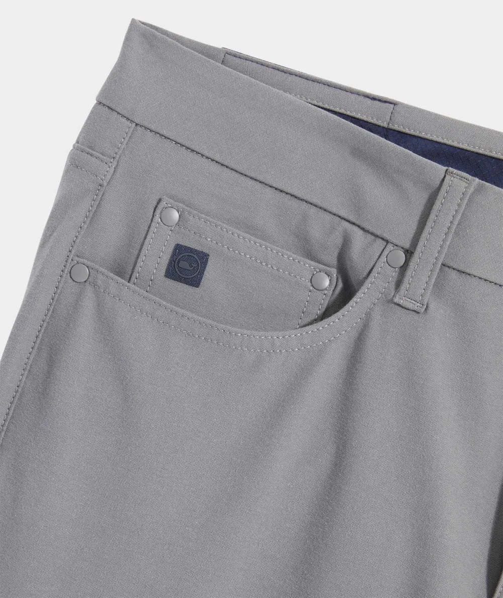 On-The-Go Canvas 5-Pocket Pants