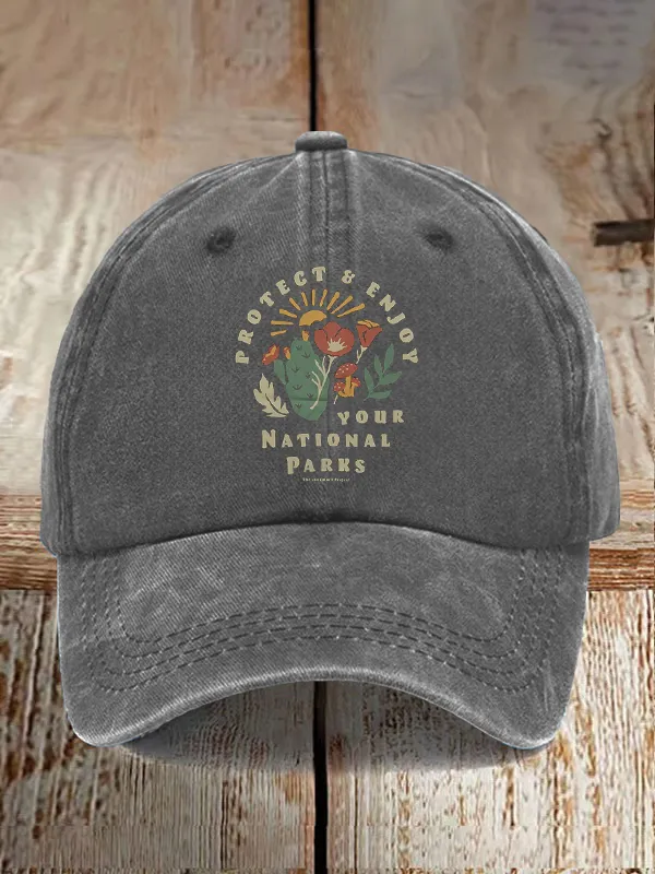 Protect And Enjoy Unisex Short Sleeve Baseball Caps