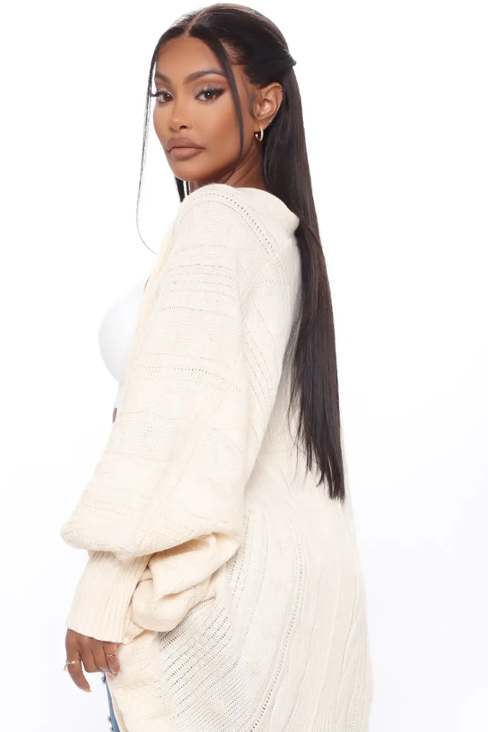 Give Me Cozy Feels Cardigan - Cream