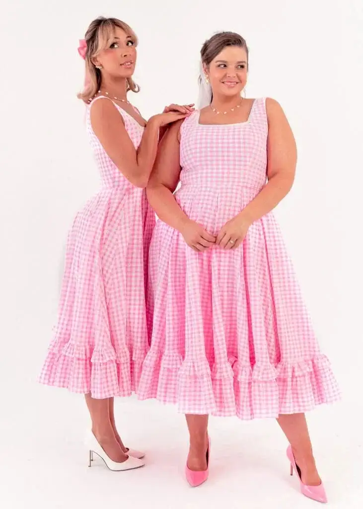 Daze Dress Pink Gingham