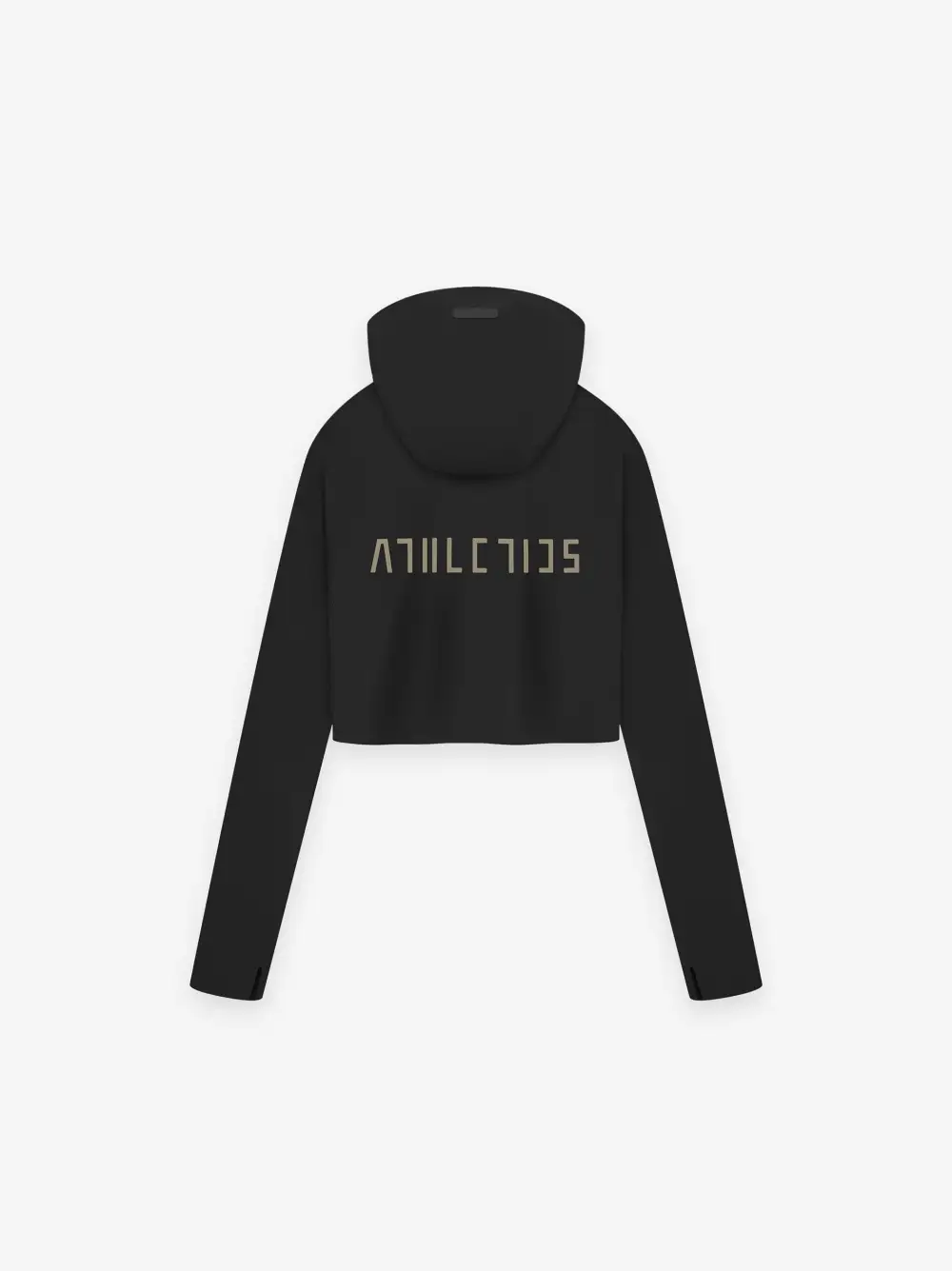 Womens Base Layer Crop Hoodie