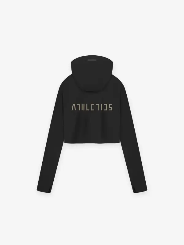 Womens Base Layer Crop Hoodie