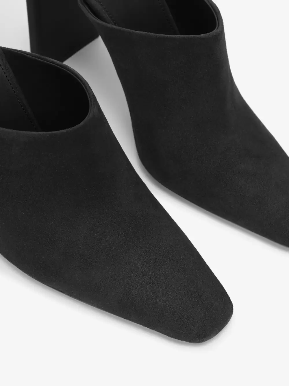 Suede Mule High