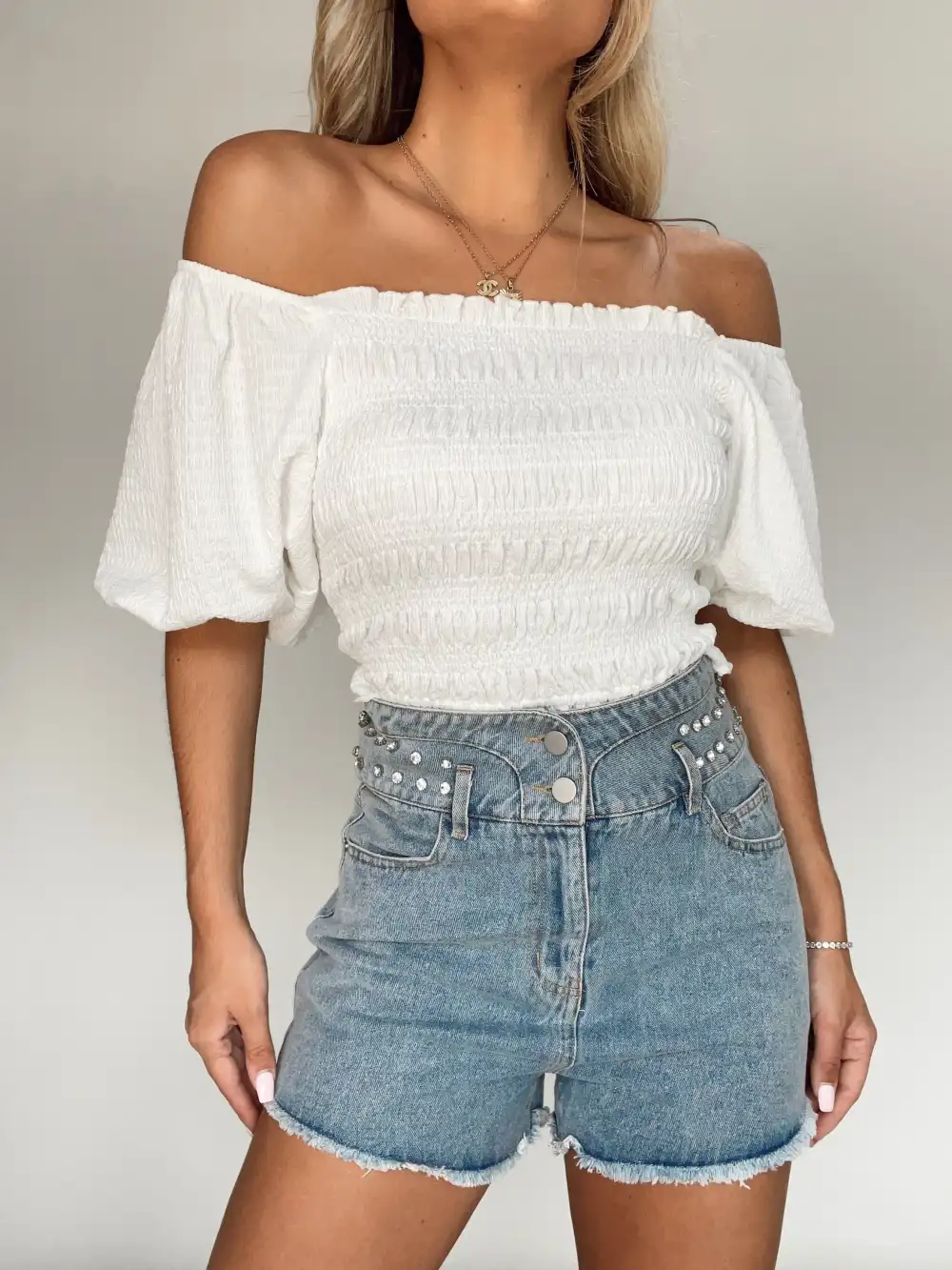 Sin City Denim Shorts