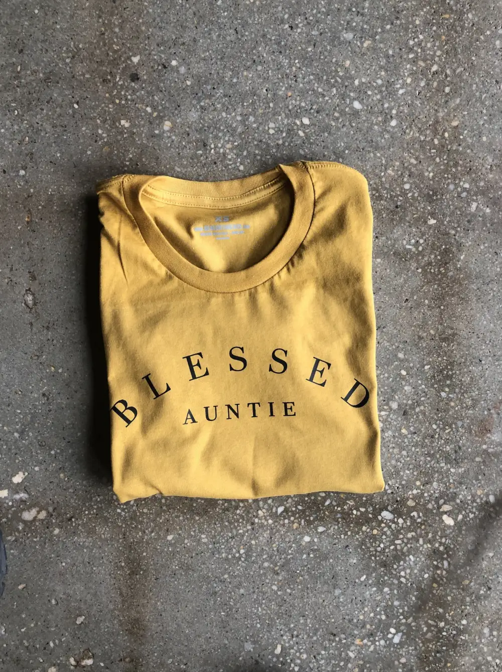 Blessed Auntie Adult Box T-Shirt