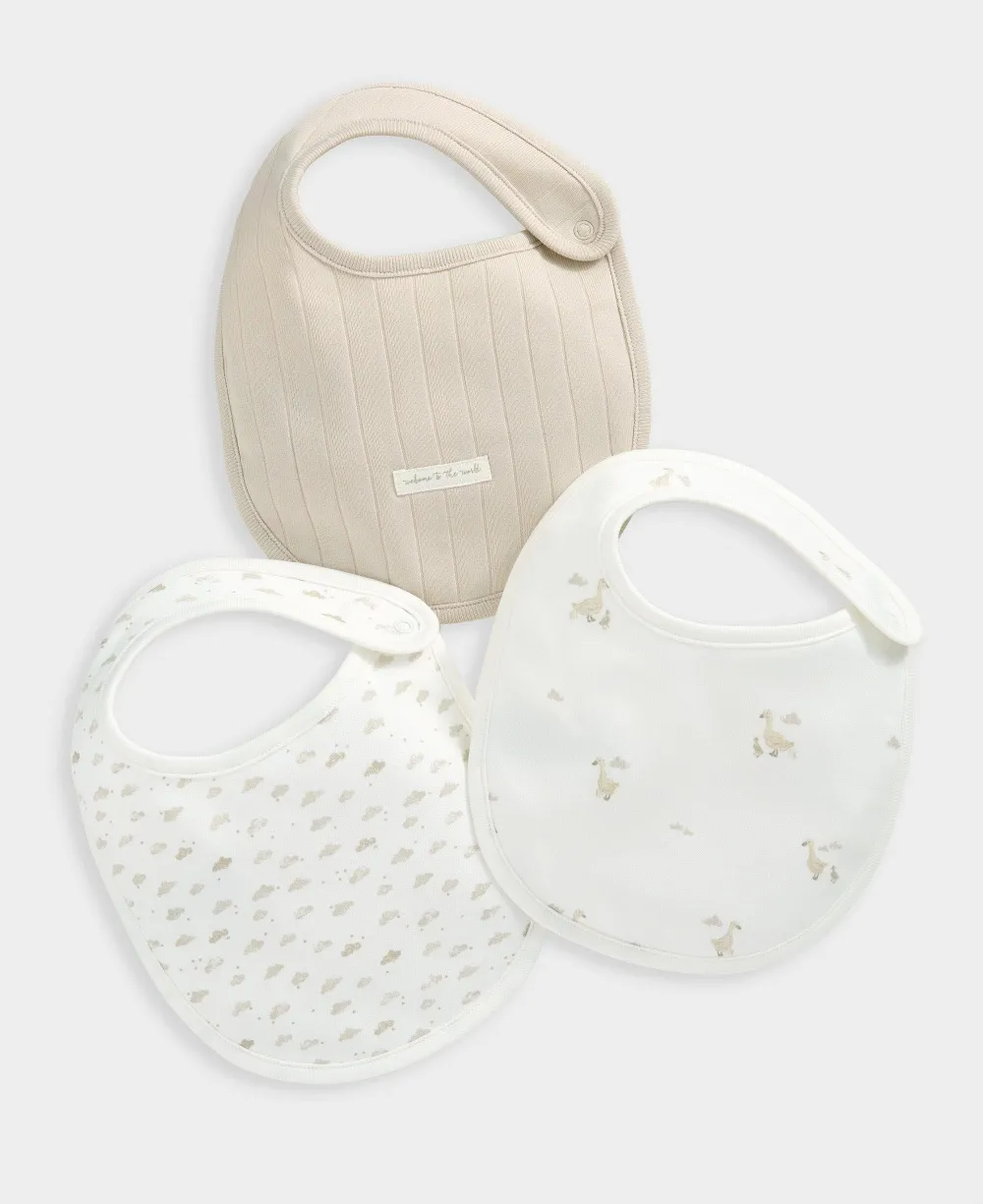 Duckling Bibs (Set of 3)