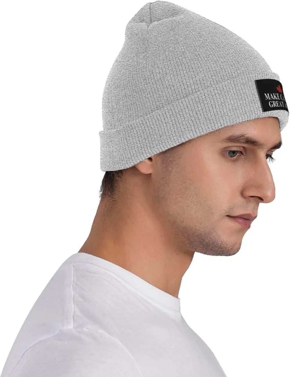 Make Canada Great Again Winter Beanie Knit Hats Unisex Thermal Hat