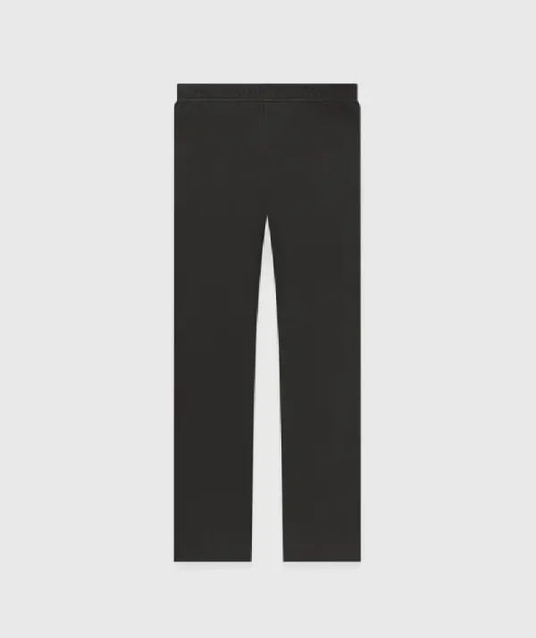 Waffle Relaxed Sweatpants Off Black