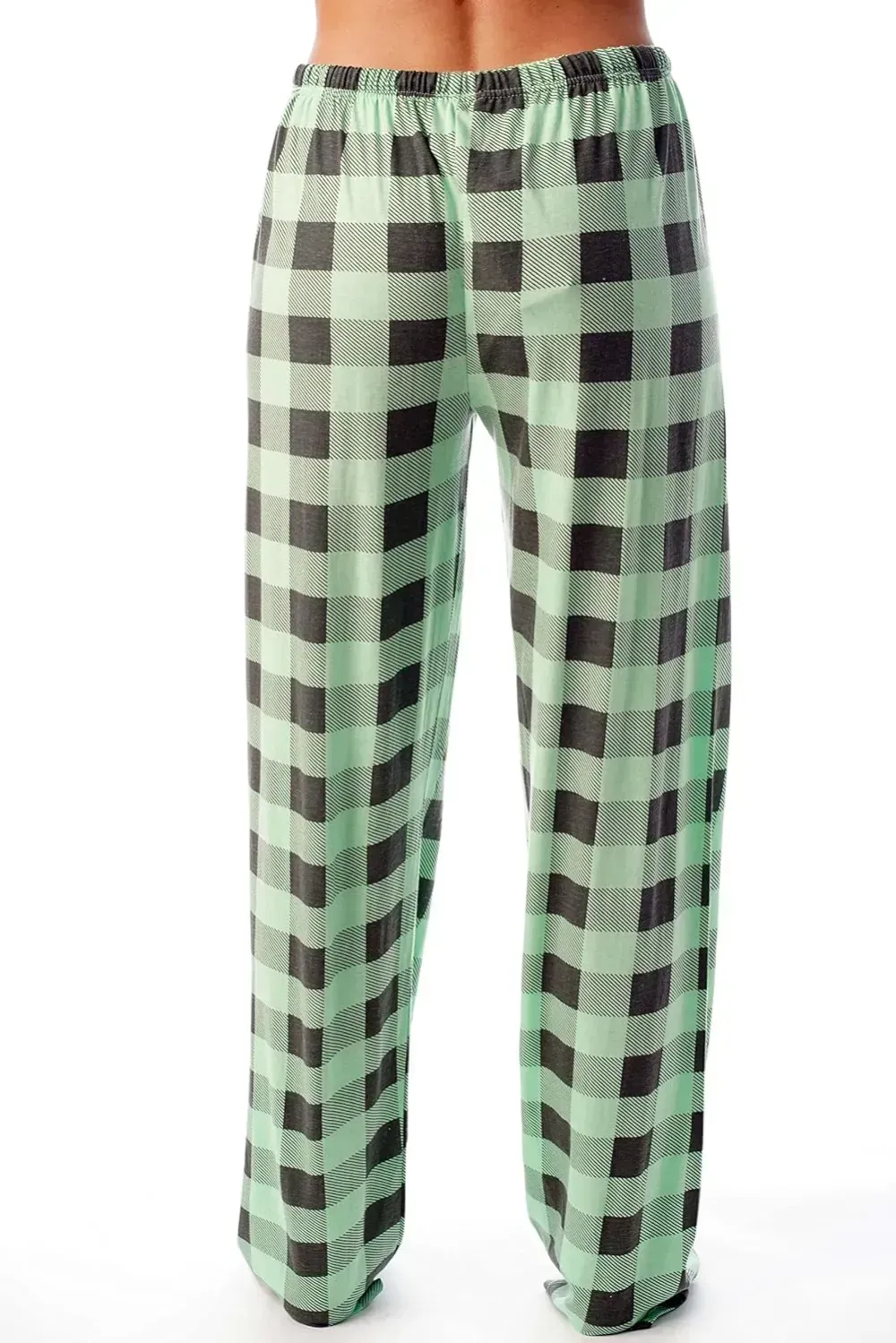 Women Pajama Pants Sleepwear Buffalo Plaid Pajamas