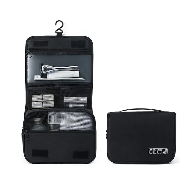 Hanging Toiletry Travel Bag Travel Cosmetic Organizer Accessories Storage Bag Waterproof Makeup Cosmetic Bag With Multi Pocket Bathroom Wash Bag