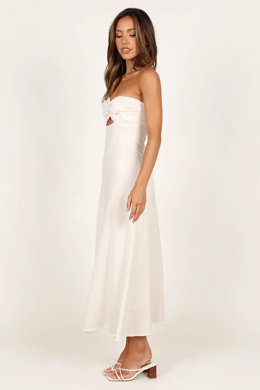 ROSETTA DRESS - WHITE