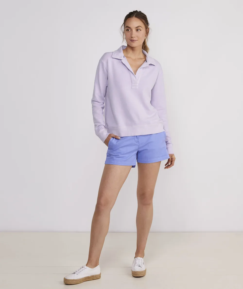 Polo Popover Sweatshirt