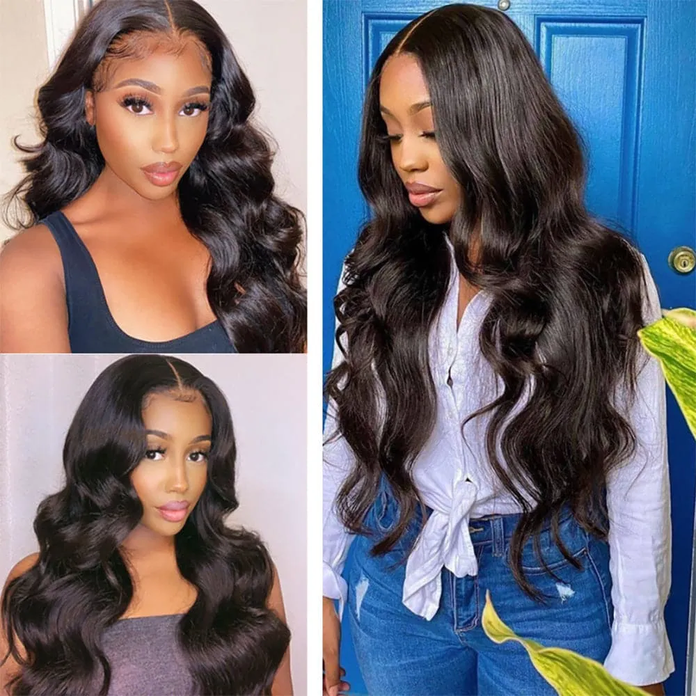 Sterly 5x5 Undetectable HD Lace Body Wave Closure Wig Glueless Human Hair Wigs