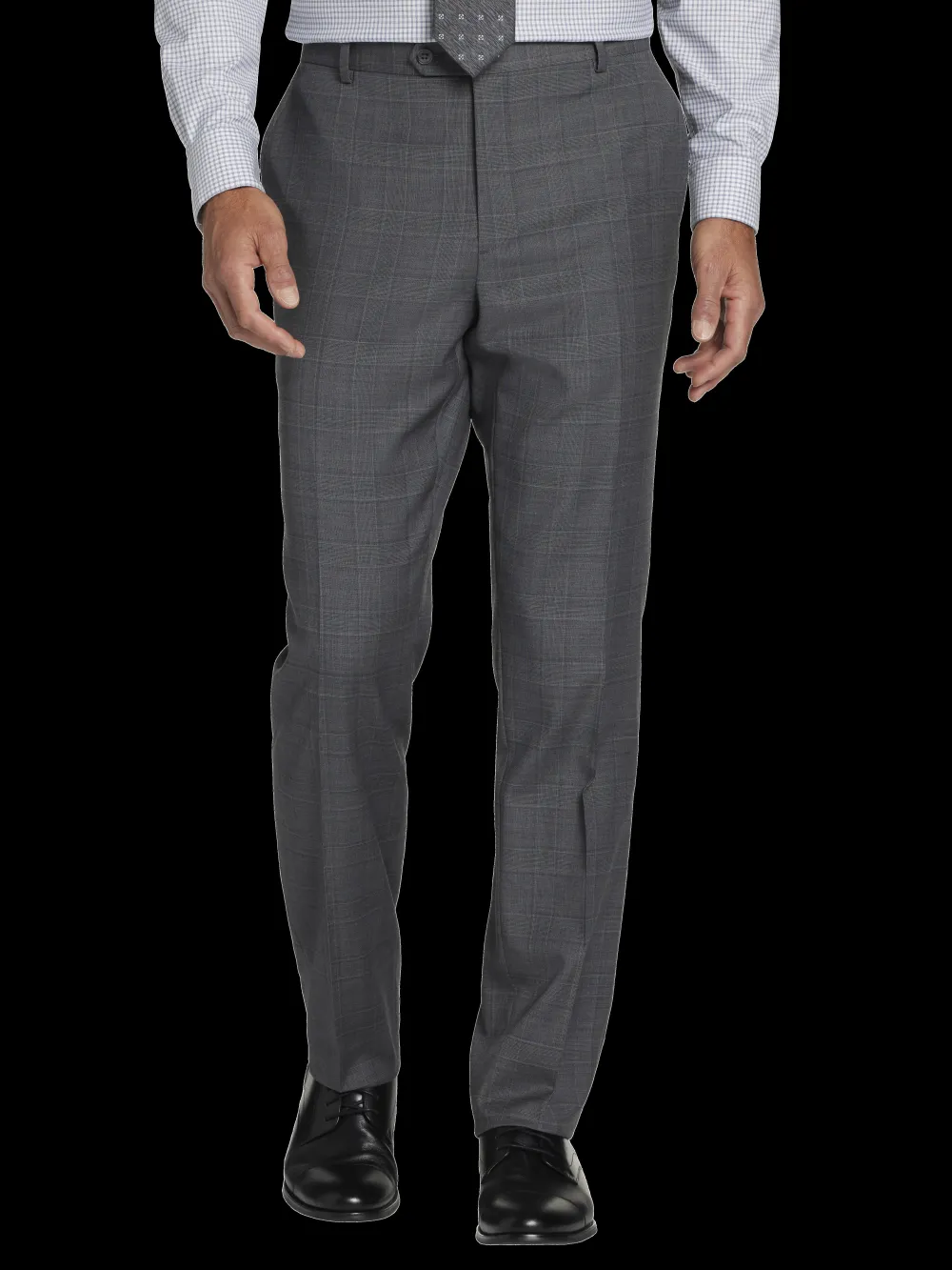 Joseph Abboud Classic Fit Wool Blend Suit Pants