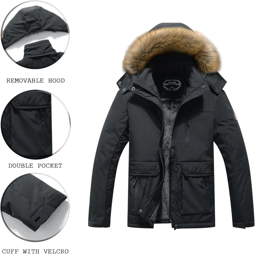 Women's Waterproof Ski Snow Jacket Winter Warm Hooded Snow Coat Mountain Windproof Ski Jacket For Women