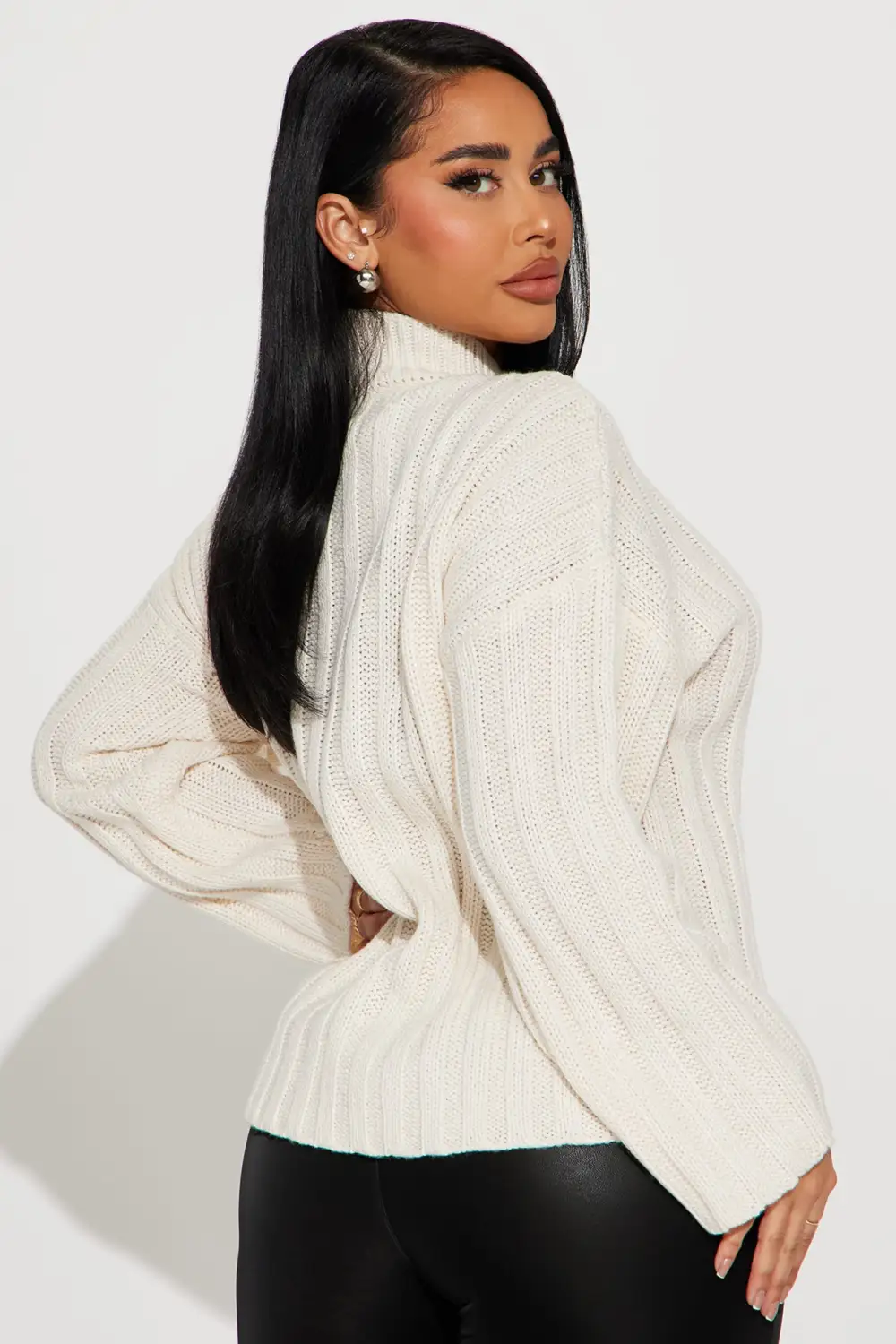 Talk It Up Sweater - Beige