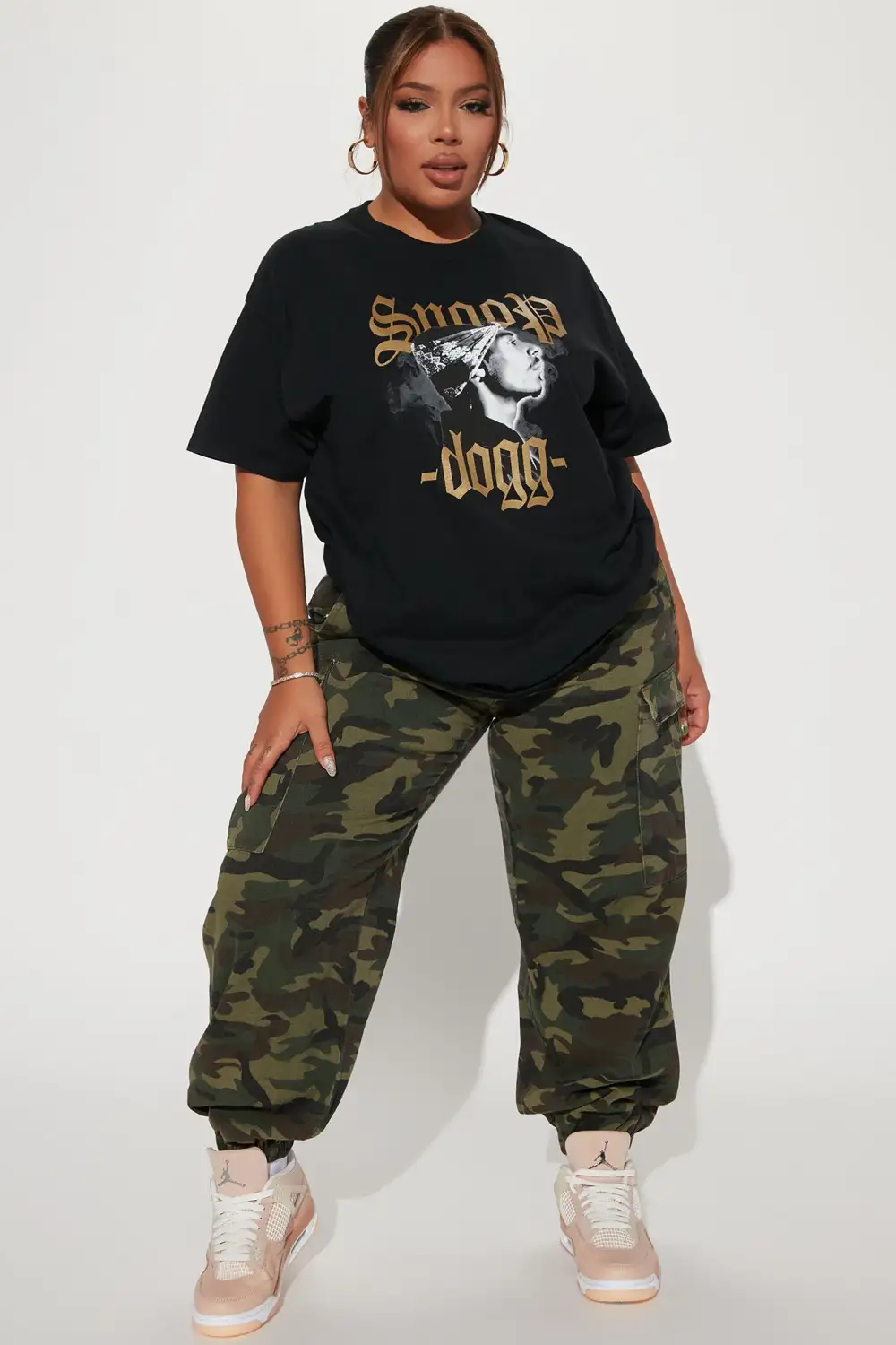 Snoop Dogg Graphic T-Shirt - Black