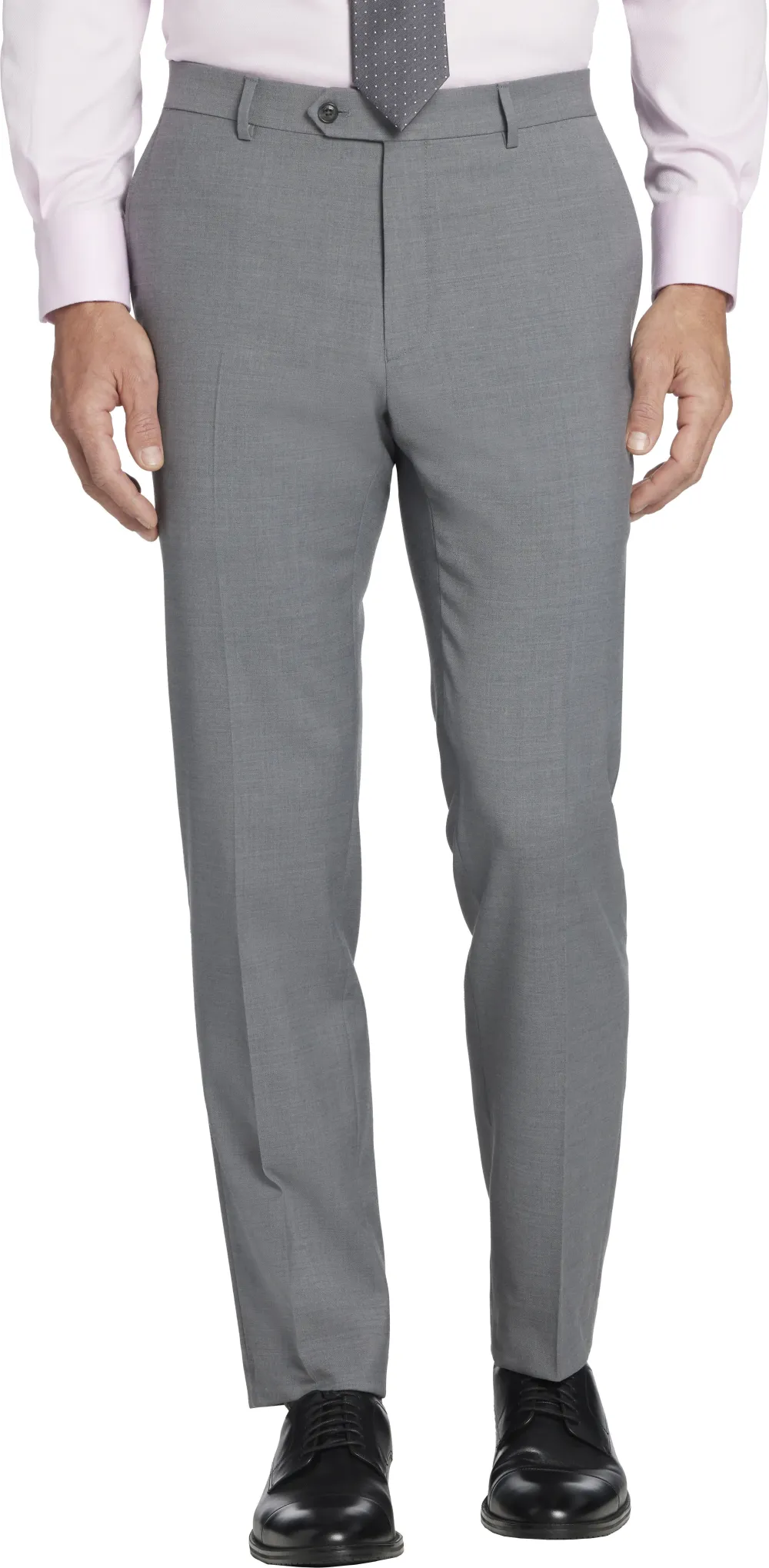Tommy Hilfiger Modern Fit Wool Blend Twill Suit Pants